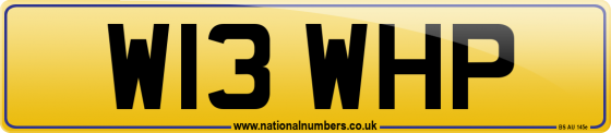 W13 WHP