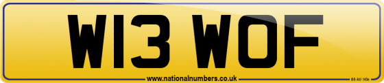 W13 WOF