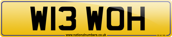 W13 WOH
