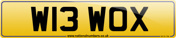 W13 WOX