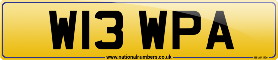 W13 WPA