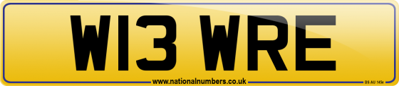 W13 WRE