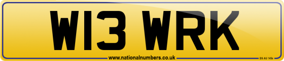 W13 WRK