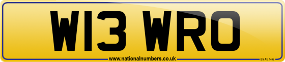W13 WRO
