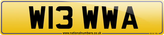 W13 WWA