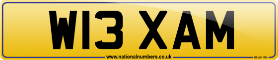 W13 XAM