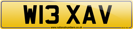 W13 XAV