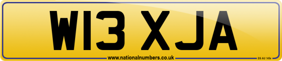 W13 XJA