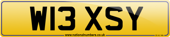 W13 XSY