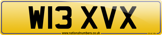 W13 XVX