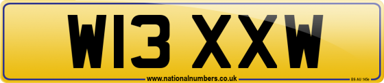 W13 XXW