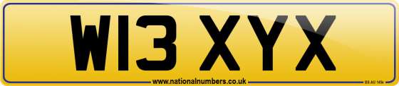 W13 XYX