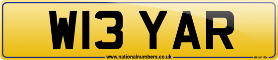 W13 YAR