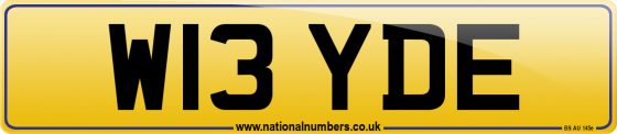 W13 YDE