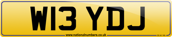 W13 YDJ