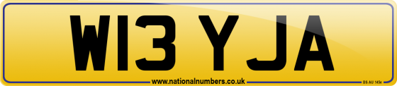 W13 YJA