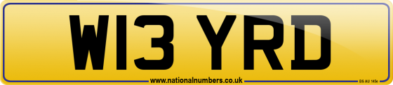W13 YRD