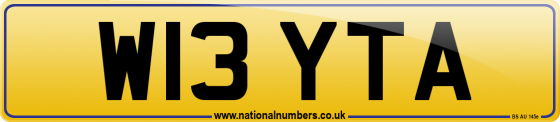 W13 YTA