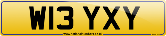 W13 YXY