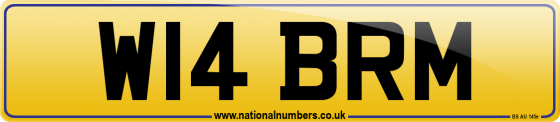W14 BRM
