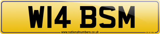 W14 BSM
