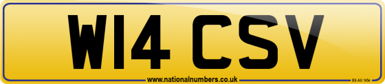 W14 CSV