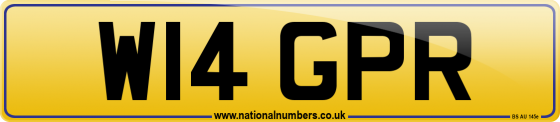 W14 GPR