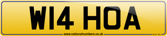 W14 HOA