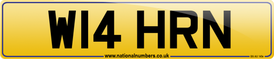 W14 HRN
