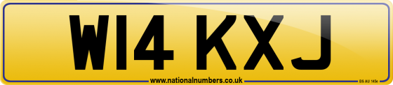 W14 KXJ