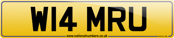W14 MRU