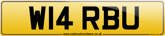 W14 RBU