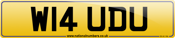 W14 UDU