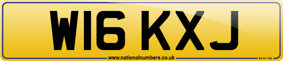 W16 KXJ