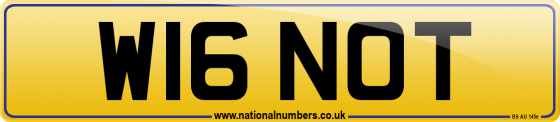 W16 NOT