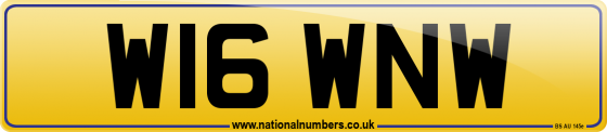 W16 WNW