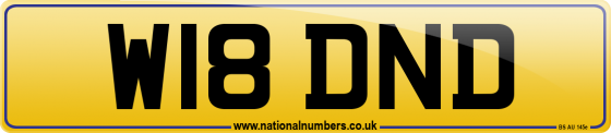 W18 DND