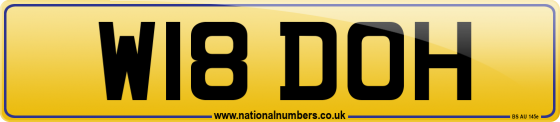 W18 DOH