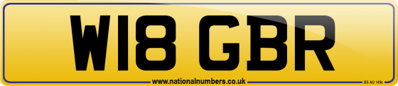 W18 GBR