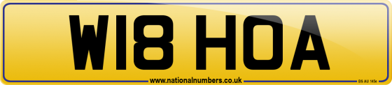 W18 HOA