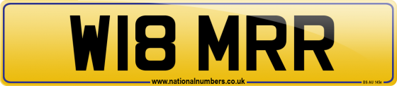 W18 MRR