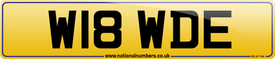 W18 WDE