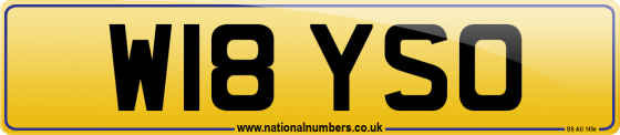 W18 YSO