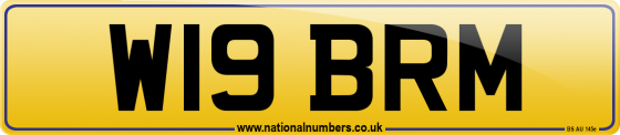 W19 BRM