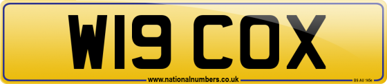 W19 COX