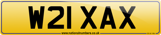 W21 XAX