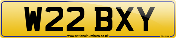W22 BXY