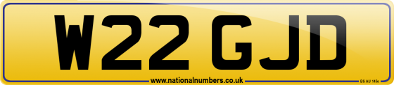 W22 GJD