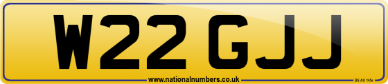 W22 GJJ