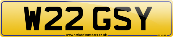 W22 GSY
